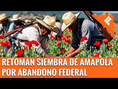 RETOMAN SIEMBRA DE AMAPOLA POR ABANDONO FEDERAL
