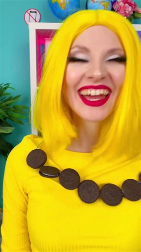 مغامرة حلوة: صنع كعكة غريبة! 🍰✨ #شورتات