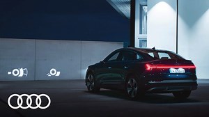 I fari Digital Matrix LED di Audi proiettano immagini: eccoli in azione
