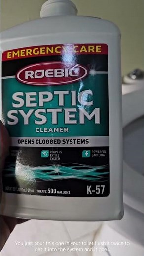 Roebic K-57-Q Septic System Cleaner: 32 Ounces Review!