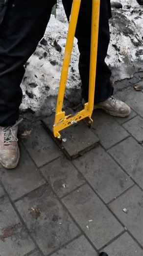 The Most Oddly Satisfying Paving Stone Swap 🧱✨