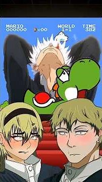 Don't Watch The Super Mario Galaxy Movie With Gojo Ft.‪@sourbunz‬ #jujutsukaisen #mario