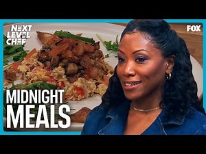 Judges Taste-Test the Social Media Chef’s “Midnight Meals” | Next Level Chef
