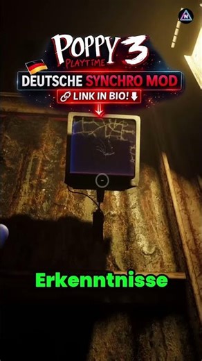 Poppy Playtime 3 completely in German?! 😳 German dubbing mod #poppyplaytime #horror #prototype