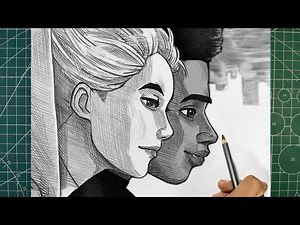 How to Draw Miles Morales and Gwen Stacy | Spiderman : Across The Spider-Verse