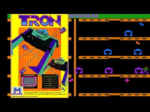 Adventures of Tron | Atari 2600 | 1982 | Folge: 43 | Lizenzspiele / Tie-In Games - Das Mammutprojekt