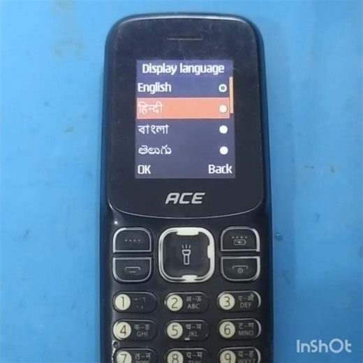 Itel ACE 2 Language Change Setting
