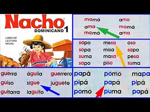 El libro nacho para aprender a leer fácil y rápido. 📝📕📖📚