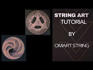 String Art, 2 DIY String Art for beginners and professionals alike.