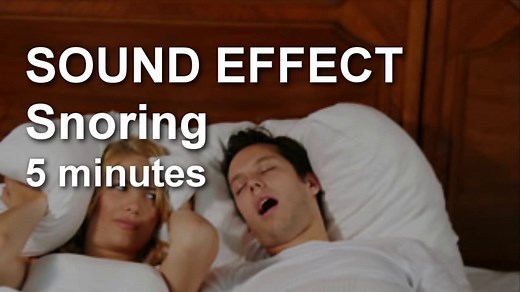Snoring - Very Bad Snoring - 5 minutes SOUND EFFECT