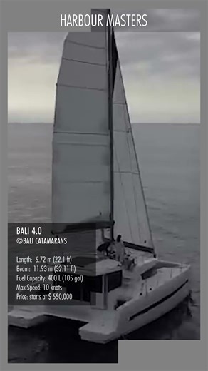 Bali 4.4 | Revolutionary Open Concept Cruising Catamaran