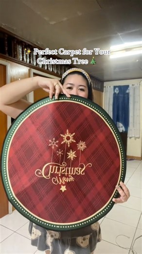 15 reactions · 8 comments | Make your Christmas tree stand out with this festive carpet!  Perfect finishing touch for your holiday setup. ✨ Order yours now! #christmastreecarpet #carpet #rug #christmastreerug #fypviralシ #friends #followerseveryone #follower #everyonehighlights #everyonefollowers #highlights2025 #highlightseveryone | Leizel De Leon | Facebook