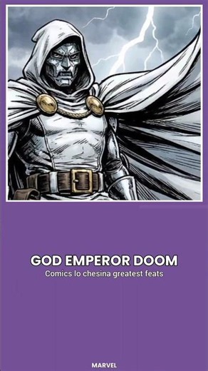 Greatest feats of God Emperor Doom in the comics...#shorts #marvel #doom