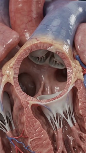 Have you ever wondered how heart valve replacement is performed? 💊💊 #anatomy #science #heartvalve