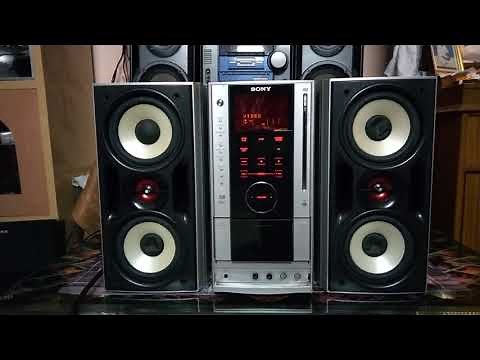 Sony AZ series hi fi music system . Model : hcd-AZ2d touch music system sound test .