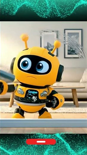 Robot vs Window Streaks 🪟💀 #cartoon #animation #usa #viral