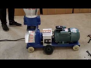 How to install and debug feed pellet machine, first time use pellet mill