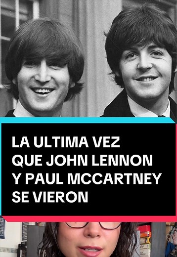 Hoy hace 50 años fue la última vez que John Lennon y Paul McCartney convivieron, pasaron una noche viendo televisión y al otro día se vieron por última vez en un encuentro un tanto incómodo. No hay fotos de ese día, pero aquí va un poco de la historia #johnlennon #paulmccartney #thebeatles #historias #mclennon