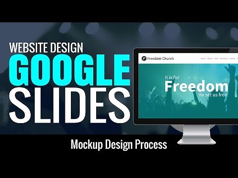 Website Design in Google Slides