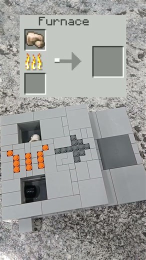 Smelting A Sandtrooper Helmet Out Of Lego #starwars #minecraft #legostarwars #starwarslego