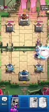 clash of royal 4 card only but sparky is crazy