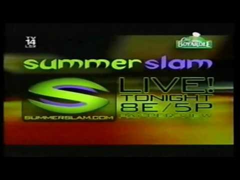 WWF Summerslam 2001 Commercial