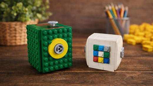 Building LEGO safes without specialized parts