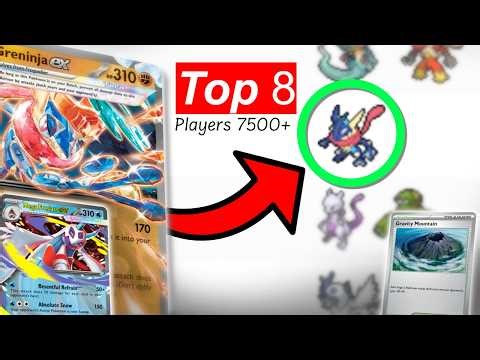 This Greninja ex deck got top 8 in a massive tournament! | deck profile + gameplay