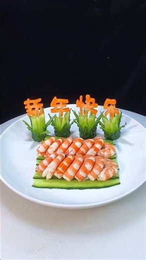 Melon & Cucumber Carving Tutorial |Hotel-Style Presentation#Plate decorated idea's#Knife Skills#