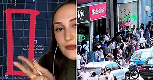 Compartió tips y secretos para comprar en la avenida Avellaneda y sus videos de TikTok se volvieron virales