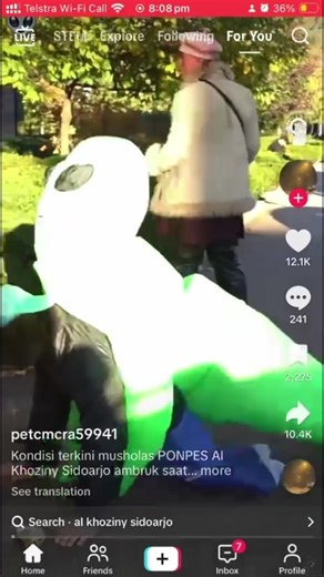 Bro did it with an alien 👽