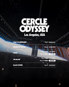 Step into a 360° immersive concert experience in L.A this May!  Black Coffee, The Blaze, Paul Kalkbrenner and more! | Cercle | Facebook