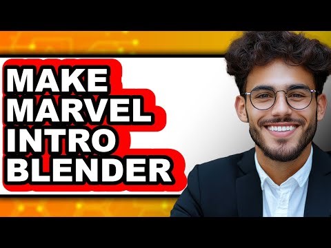 How to Make Marvel Intro Blender (New 2025)