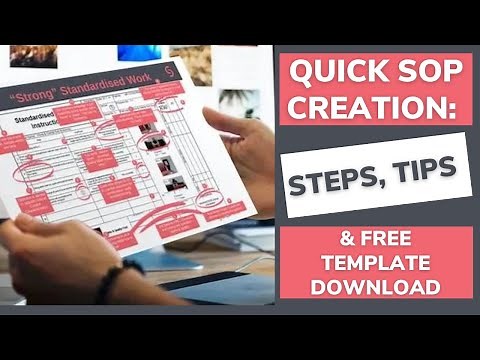 Quick SOP Creation: Steps, Tips, and Free Template Download