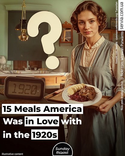 809K views · 13K reactions | The Roaring Twenties offered some really bizarre foods, as well as some classics. | Sunday Roast | Facebook
