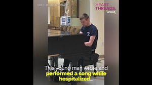 Hospitalized music student inspires fellow patients with original song