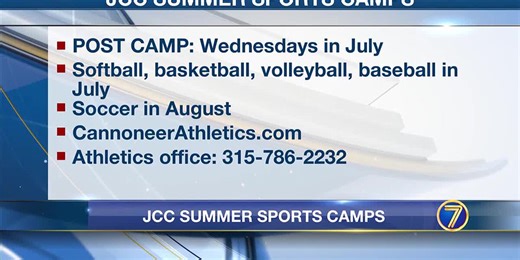 JCC offering summer sports camps