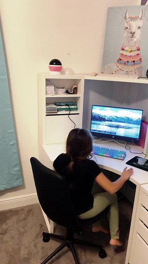 IKEA Micke Corner Desk - Ideal for Younger Kids and Teens