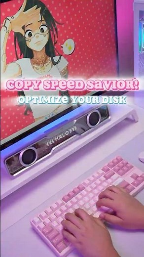 Copy speed savior! Optimize your disk #windows #hdd #disk #techfails #pc #pcsettings #microsoft
