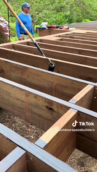 Waterproof Membrane Application for Deck Frames