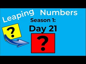 Day 21 - THE SOLUTION: Leaping Numbers: Season 1