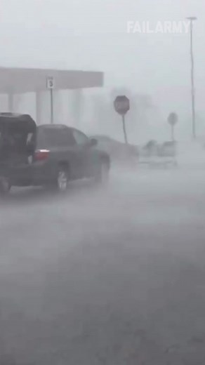 You see “Apocalypse”, Florida Woman sees “Monday.” ⛈️🍊#FailArmy..#weather fail #funny #funnyfail