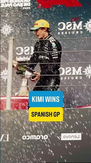 🏆 KIMI ANTONELLI WINS THE SPANISH GP! 🔥🇮🇹 | MADRING