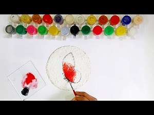 EASY Textured Art! // Tissue Paper Painting Method for Beginners! 🎨