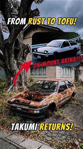 Destroyed Toyota AE86 Restored Into Initial D Legend – INSANE Cinematic Timelapse