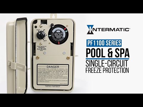 Safeguard Pool Equipment During Winter Months with PF1100 Series Freeze Protection