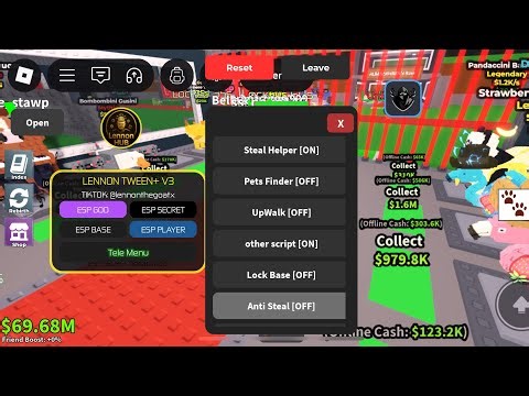 Steal A Brainrot *Best Script* | Pastebin | Auto Steal | Auto Farm | Player Features! 😱