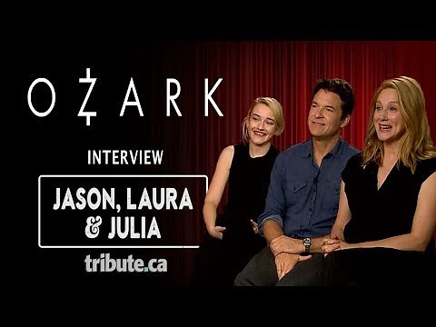 Jason Bateman, Laura Linney & Julia Garner - Ozark Interview