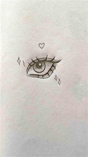 How to draw cute Eye Tutorial #howtodraw #art #drawing #eyedrawing #tutorial #ytshorts