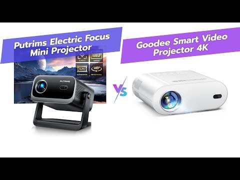 Mini Projector Showdown: PUTRIMS 1080P vs GooDee 4K – Which Is Best? 🔎🎬